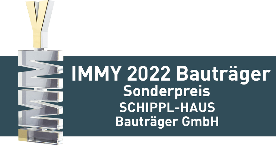 IMMY-Award Sonderpreis 2022 für SCHIPPL-HAUS